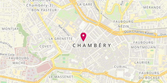 Plan de H&M, 3 place de Genève, 73000 Chambéry