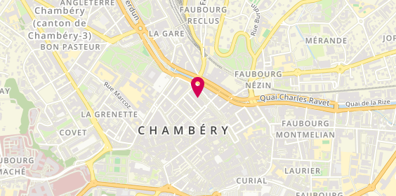 Plan de 1.2.3, 17 Boulevard de la Colonne, 73000 Chambéry