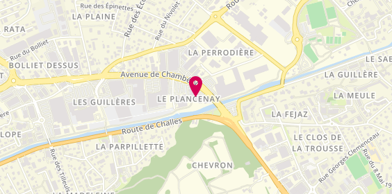 Plan de Montania Sport, 724 avenue de Chambéry, 73230 Saint-Alban-Leysse