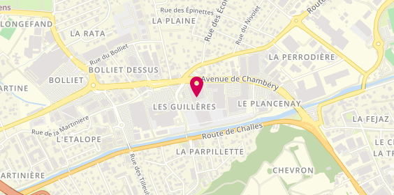 Plan de Orchestra Premaman, 282 avenue de Chambéry, 73230 Saint-Alban-Leysse
