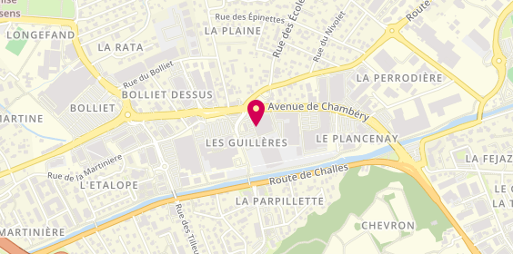 Plan de La Halle, 282 Avenue de Chambery Zone Commerciale Bassens, 73230 Saint-Alban-Leysse