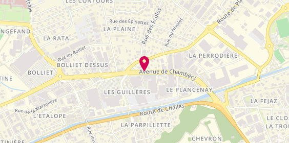 Plan de La Halle, Avenue de Chambery, 73230 Saint-Alban-Leysse