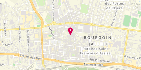 Plan de Pimkie, 48-50
Rue de la Liberté, 38300 Bourgoin-Jallieu