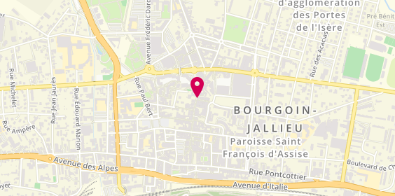 Plan de Liberte, 56 Rue de la Liberte, 38300 Bourgoin-Jallieu