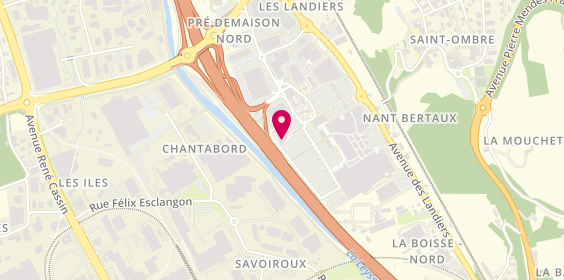 Plan de Morgan, Centre Commercial Carrefour Chamnord
1097 avenue des Landiers, 73000 Chambéry