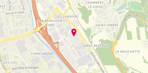 Plan de CHAUSSÉA, 1193 avenue des Landiers, 73000 Chambéry