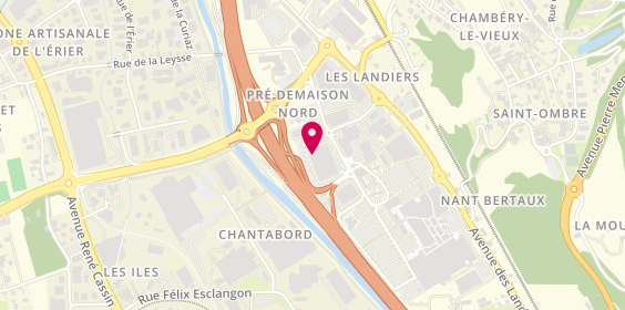 Plan de Redzone Chambéry, 250 Rue Eugène Ducretet, 73000 Chambéry