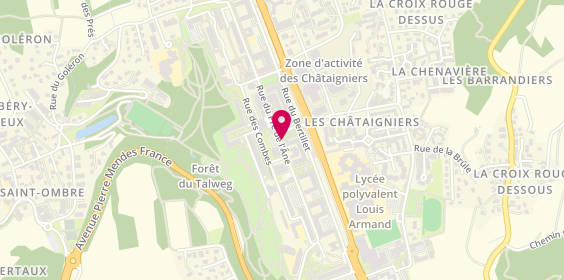 Plan de La Halle Aux Chaussures, Lieu-Dit Pres de Maison Nord
Rue Alexander Fleming, 73000 Chambéry