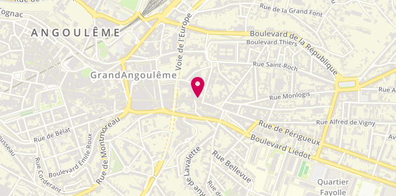 Plan de Xy 66, 66 Rue René Goscinny, 16000 Angoulême