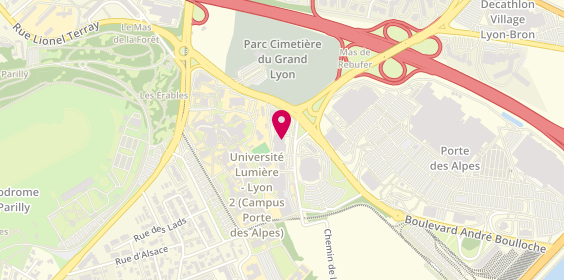 Plan de La Halle, Zone Aménagement du Champ du Pont
6 Rue Paul Langevin, 69500 Bron