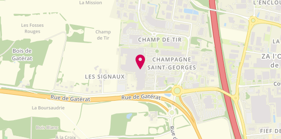 Plan de Devred, Gal March Leclerc parc Atlantique Les Coteaux Rue Champ. Saint Georges, 17100 Saintes