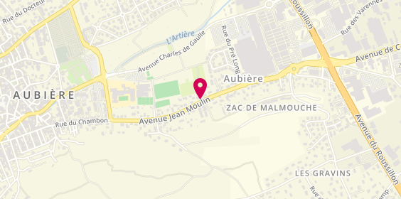 Plan de Etam Lingerie, Centre Centre Commercial Plein Sud Aubière Avenue Jean Moulin, 63170 Aubière