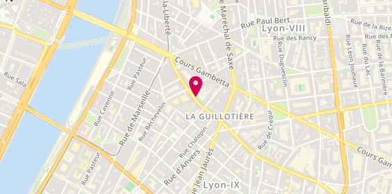 Plan de ALKHALEEL Rabha, 47 Grande Rue de la Guillotiere, 69007 Lyon