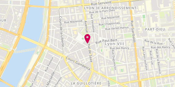 Plan de Maperla, 130 Avenue Mar de Saxe, 69003 Lyon