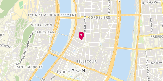 Plan de KENZO Lyon, 10 Rue de l'Ancienne Préfecture, 69002 Lyon