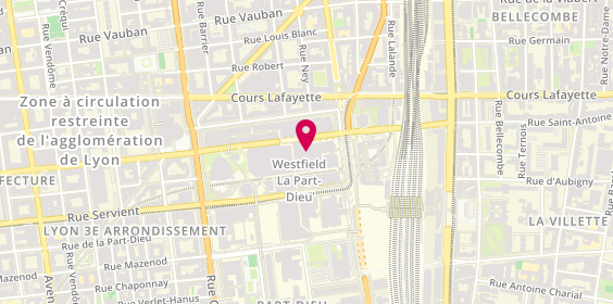 Plan de New Yorker, 17 Rue Dr Bouchut, 69003 Lyon