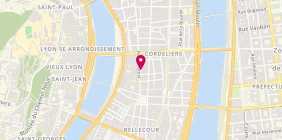 Plan de Comptoir des Cotonniers, 27 Rue de Brest, 69002 Lyon