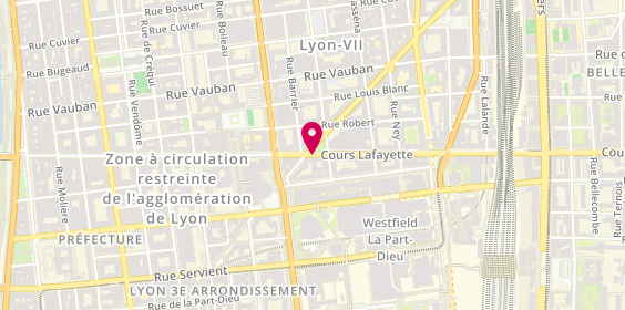 Plan de Etam Lingerie, Corner Galeries Lafayette centre Commercial Part Dieu, 69003 Lyon