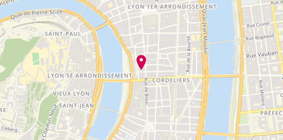Plan de Le Sens de la Marche, 5 Rue Dubois, 69002 Lyon
