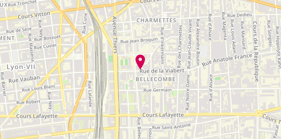 Plan de Zeddy's, 15 Rue de la Viabert, 69006 Lyon