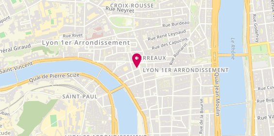Plan de Le 10e Arrondissement, 13 Rue des Augustins, 69001 Lyon
