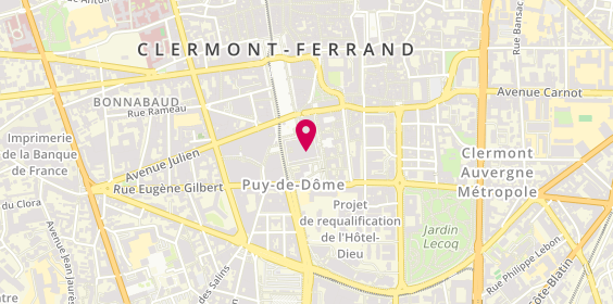 Plan de Armand Thiery, Centre Jaude
18 Rue d'Allagnat, 63000 Clermont-Ferrand