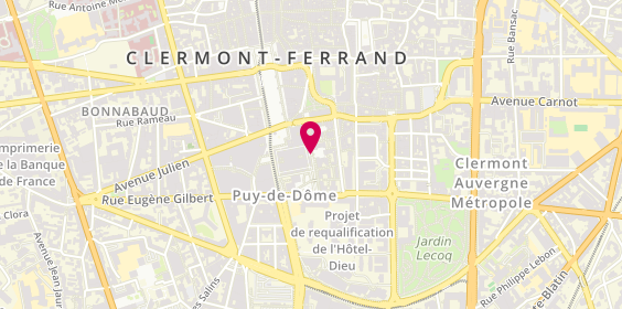 Plan de Minelli, Centre Jaude 18 Rue Allagnat, 63000 Clermont-Ferrand