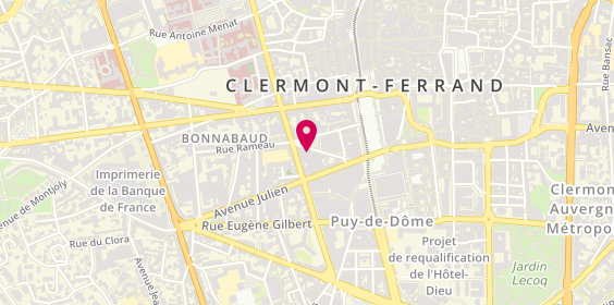 Plan de Home Autour du Monde Bensimon, 17 Rue des Salles, 63000 Clermont-Ferrand
