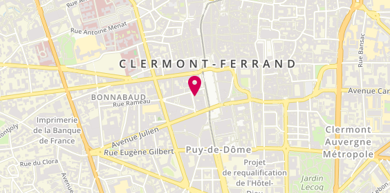 Plan de Jaime Mascaro, 1 Rue Alluard, 63000 Clermont-Ferrand