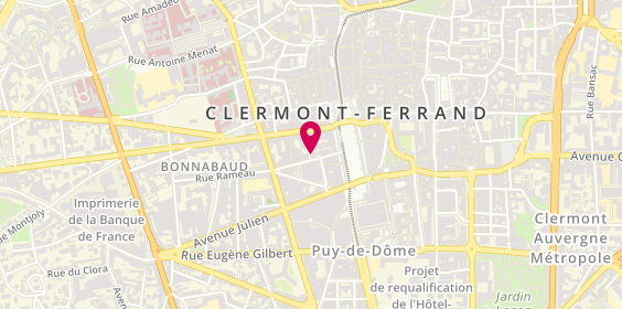 Plan de Tommy Hilfiger, 12 Rue Maréchal Foch, 63000 Clermont-Ferrand