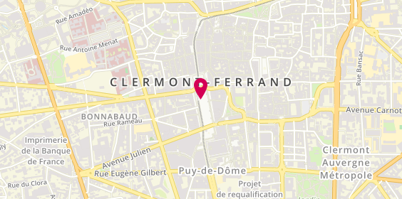 Plan de Okaidi, Centre Jaude, 63000 Clermont-Ferrand