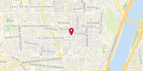 Plan de Milk & Soda, 10 grande Rue de la Croix-Rousse, 69004 Lyon