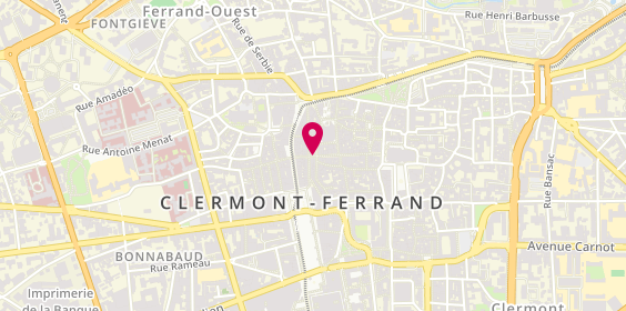 Plan de Etam Lingerie, 31 Rue des Gras, 63000 Clermont-Ferrand