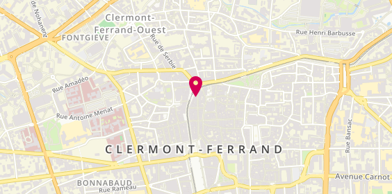 Plan de SARL Milor, 8 Rue du 11 Novembre, 63000 Clermont-Ferrand