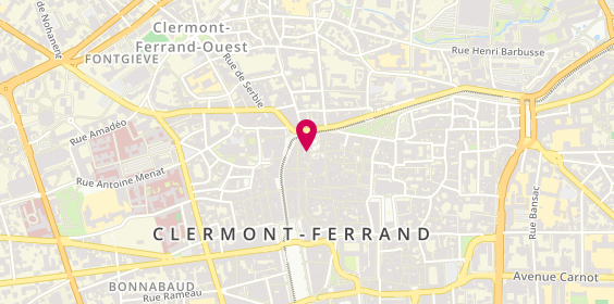 Plan de HIERET Bernard, 27 Place Saint Pierre, 63000 Clermont-Ferrand
