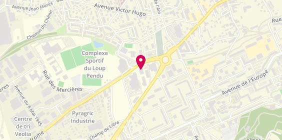 Plan de Chaussea, 119 avenue de l'Hippodrome, 69140 Rillieux-la-Pape