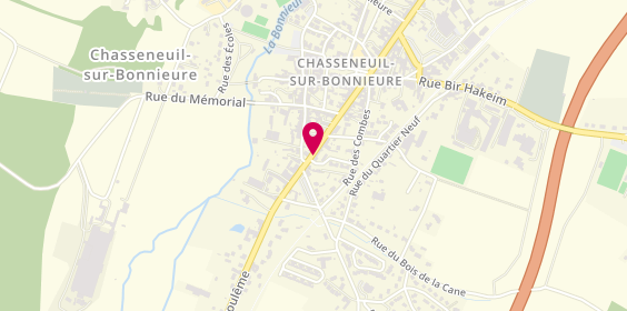 Plan de La Boutique des Seniors, 109 Avenue République, 16260 Chasseneuil-sur-Bonnieure