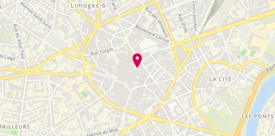 Plan de Bonobo, 10 Rue du Consulat, 87000 Limoges