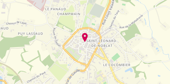 Plan de LENOIR Sylviane, 5 Rue Gay Lussac, 87400 Saint-Léonard-de-Noblat