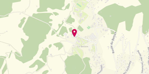 Plan de Claude Penz Sports, 4383 Route du Bettex
Gare Télécabine, 74170 Saint-Gervais-les-Bains