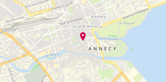 Plan de Hatstory, 23 Place Notre Dame, 74000 Annecy