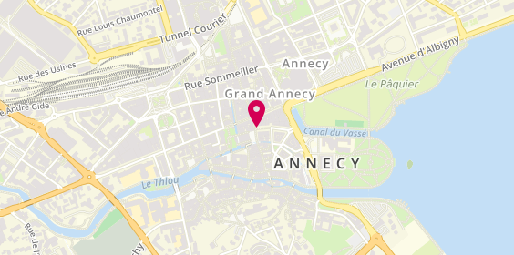 Plan de Au Coin de la Rue Chaussures Annecy, 5 Rue Notre Dame, 74000 Annecy