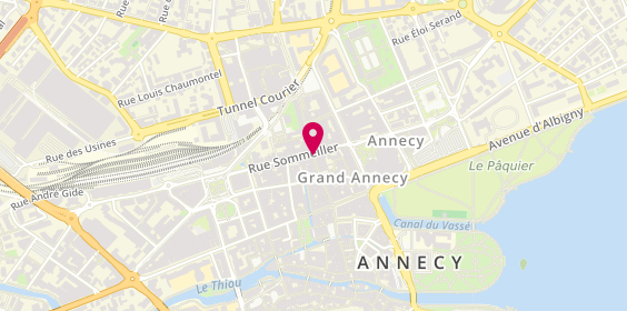 Plan de Armand Thiery, 36 Rue Carnot, 74000 Annecy