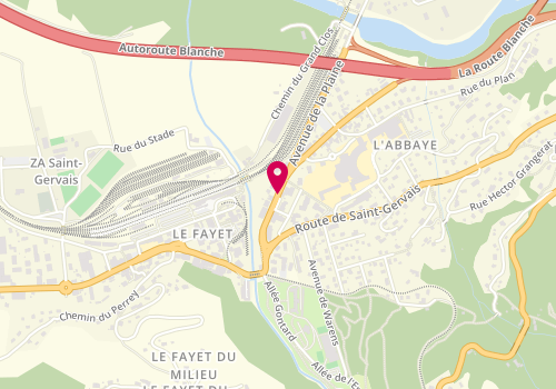 Plan de VEUTHEY Eliane, 154 Avenue Chamonix, 74170 Le Fayet