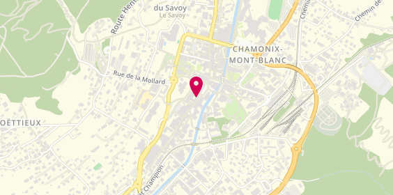 Plan de Columbia Sportswear Chamonix, 18 Rue du Dr Paccard, 74400 Chamonix-Mont-Blanc