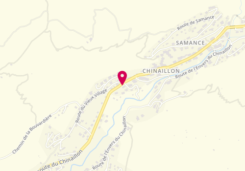 Plan de Intersport Chinaillon, 6656 Route du Chinaillon, 74450 Le Grand-Bornand