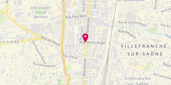 Plan de Boutique Mariguy, 908 Rue Nationale, 69400 Villefranche-sur-Saône