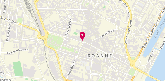 Plan de Charmez-Vous, 2 Rue Alsace Lorraine, 42300 Roanne