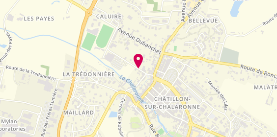 Plan de Chaussures Dubourg, 112 Avenue Marechal Foch, 01400 Châtillon-sur-Chalaronne
