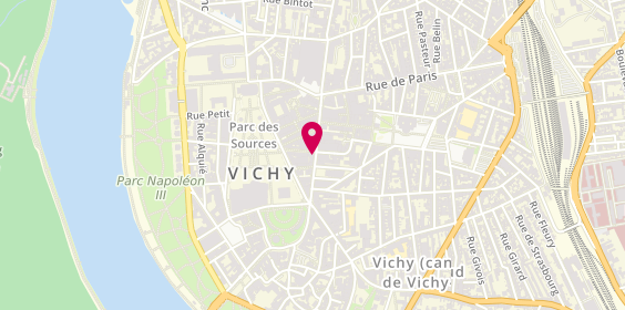 Plan de Etam Lingerie, 15 Rue Georges Clemenceau, 03200 Vichy